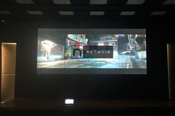 Product: AV over IP Integrated Video wall Professional Video Wall 55” B to B 3.5mm 3x4